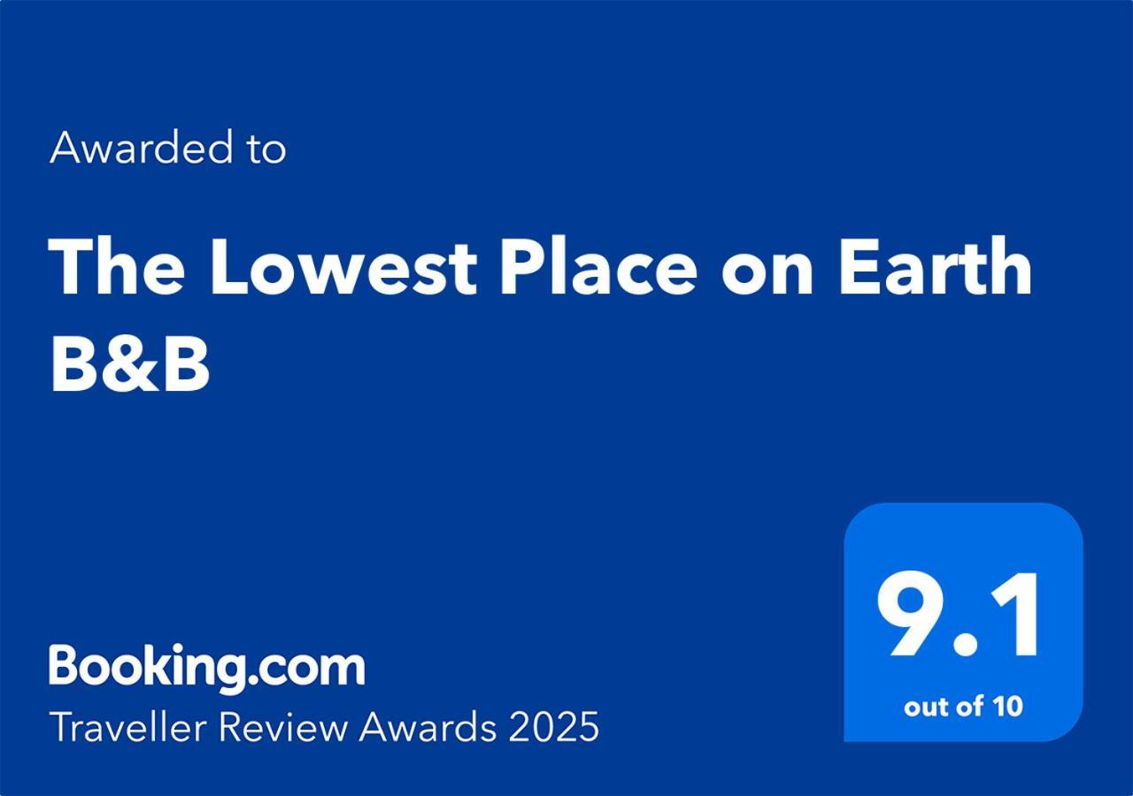 The Lowest Place On Earth B&B Neot HaKikar Zewnętrze zdjęcie